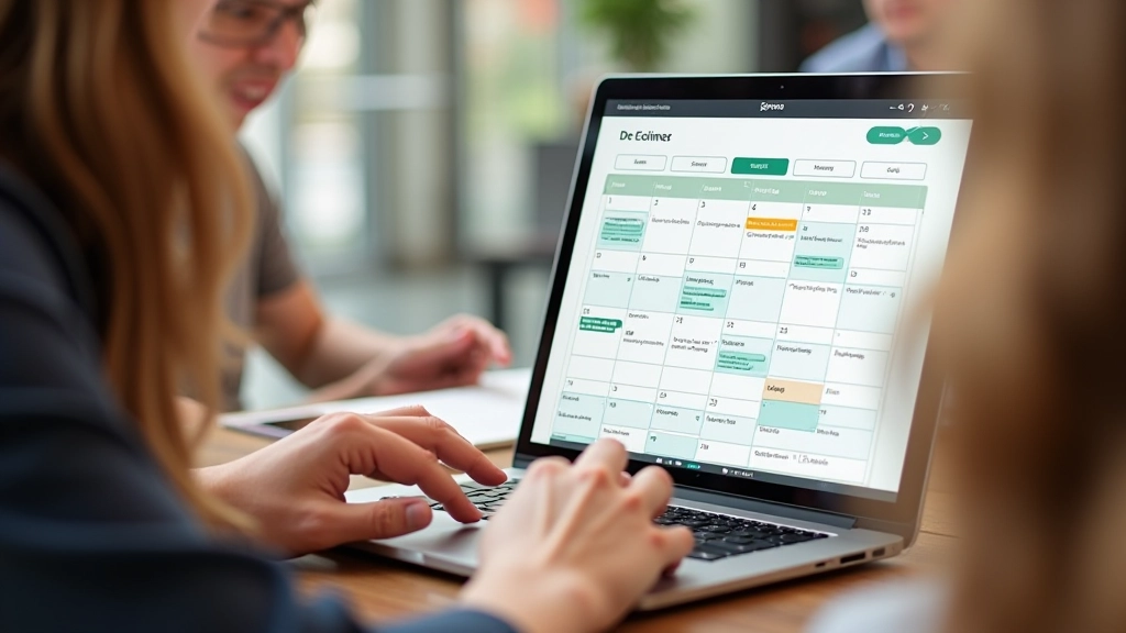 Calendario di promozione eventi con registrazione online e sistemi di follow-up